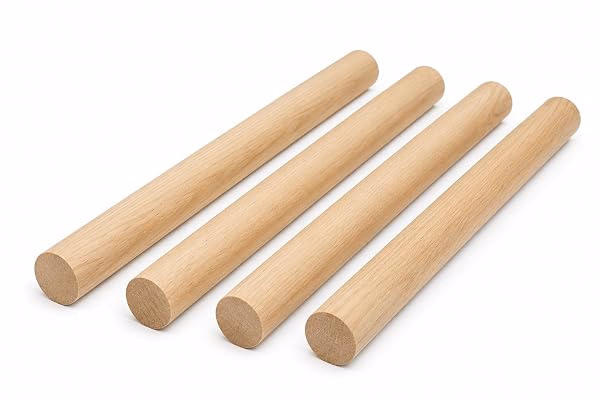 Wooden dowels and craft rods
