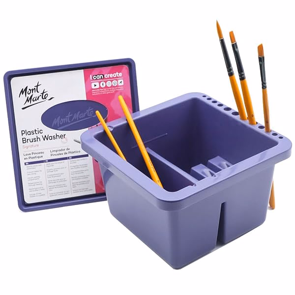 Water cups / washable paint containers