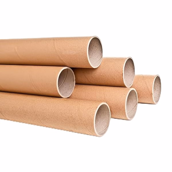 Cardboard tubes and paper rolls