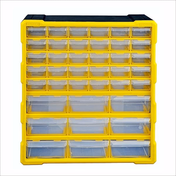 Component organizers with labels