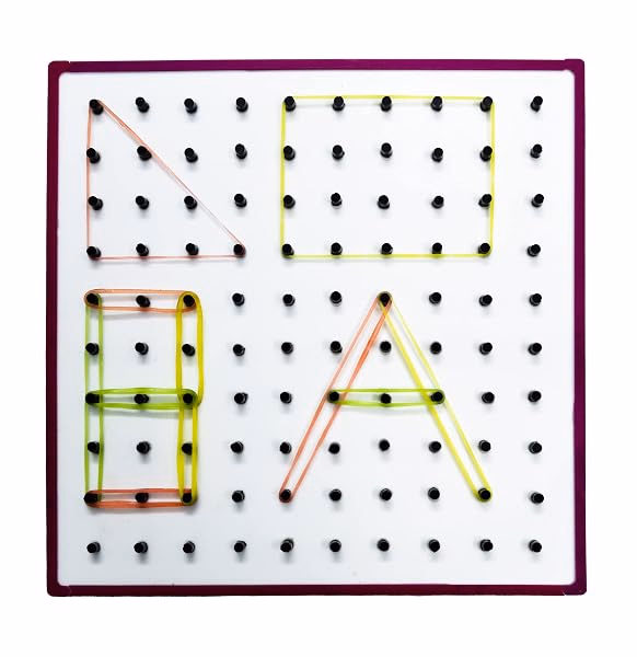 Geoboards and elastic bands