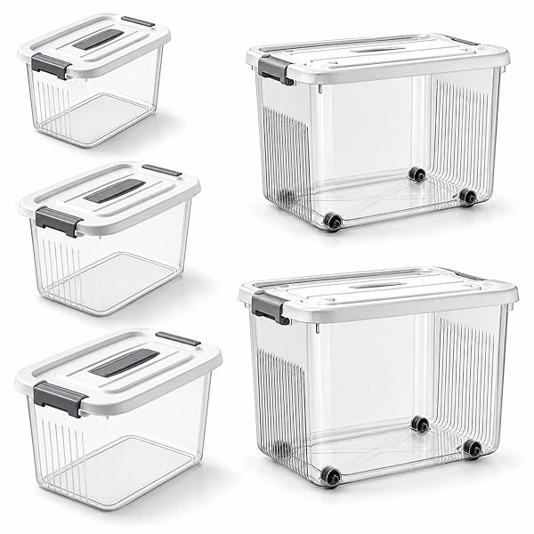 Reusable material-collection containers