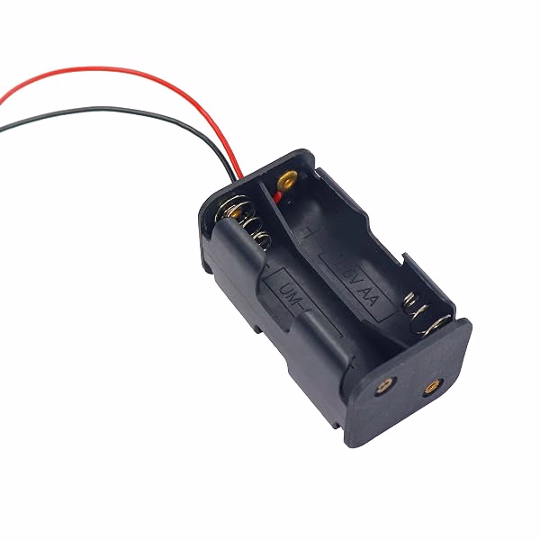 Low-voltage battery holders and battery packs