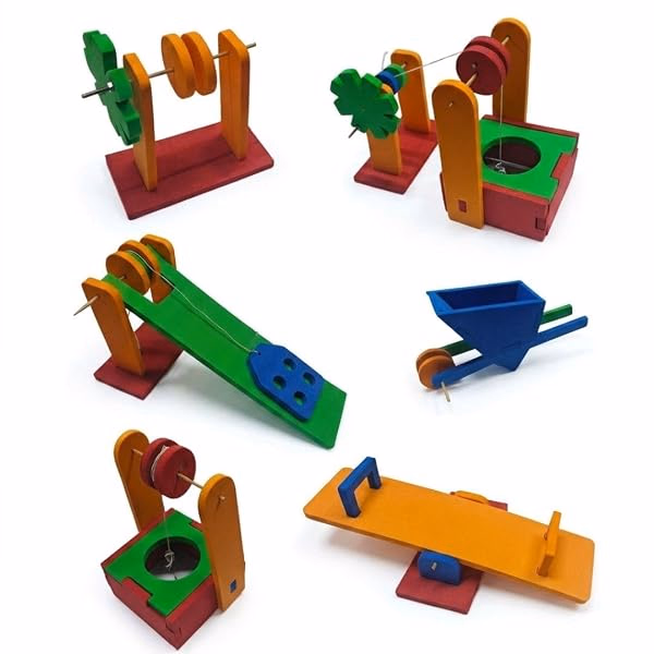 Simple machines demonstration sets