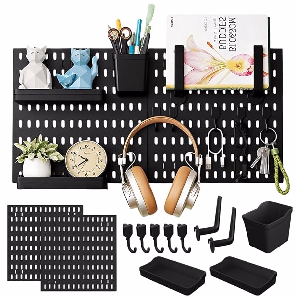 Wall-mounted tool racks